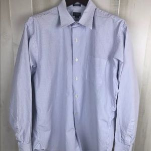 J. Crew Men’s Striped Shirt Size Large 16-16.5